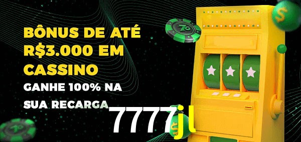 7777jl melhor bônus de depósito